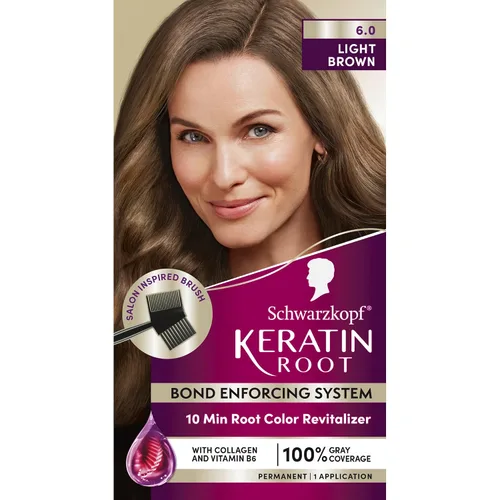 Vista 13 de Schwarzkopf® Keratin Root 1.0 Black Permanent Root Hair Dye Negro
