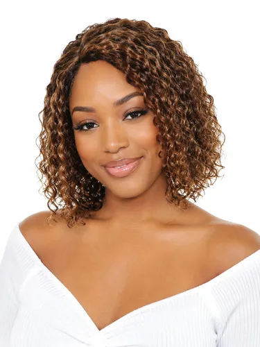 Vista 11 de Pelucas de cabello humano rizado profundo, parte lateral, encaje frontal precortado, encaje frontal para usar y llevar, peluca sin pegamento