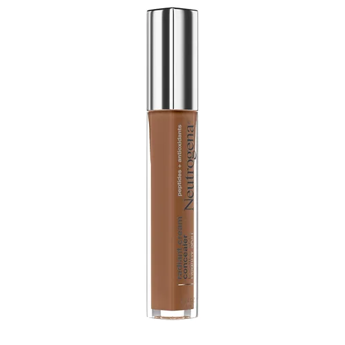 Vista 9 de Neutrogena Corrector de crema iluminadora radiante para piel saludable con péptidos y vitamina E antioxidante, crema corrector perfeccionadora