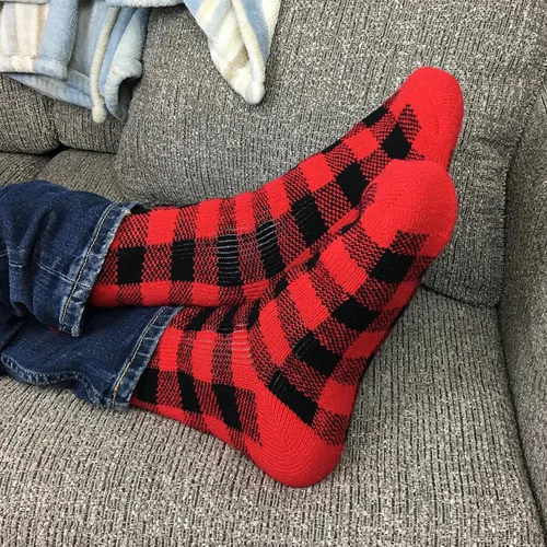 Vista 3 de HOT FEET Thermal Socks for Men 24 Pack, Extreme Cold Boots Socks -Winter Insulated Socks, Cold Weather Size 6-12
