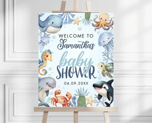 Vista 6 de Letrero de bienvenida de oso de peluche para baby shower, cartel de bienvenida de bienvenida de baby shower, letrero de bienvenida al baby shower