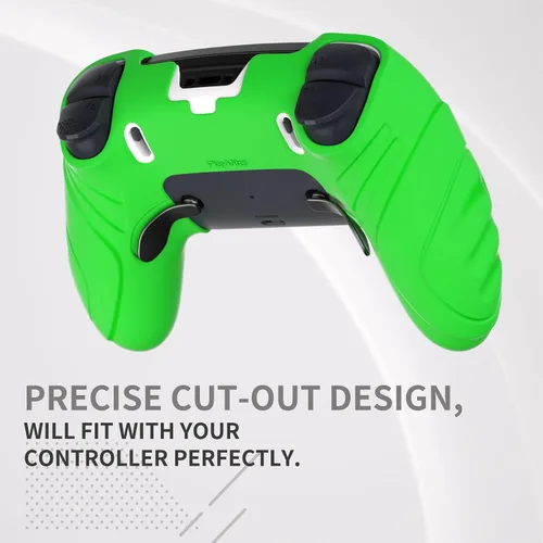 Vista 6 de PlayVital Guardian Edition Anti-Slip Ergonomic Silicone Cover Case for ps5 Edge Controller, Soft Rubber Protector Skin for ps5 Edge Wireless