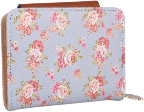 Vista 5 de adoptfade Womens Pequeño cartera Floral cartera titular de la tarjeta