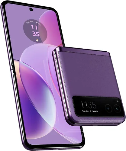 Vista 13 de Motorola Razr 2023 Desbloqueado Hecho para Estados Unidos 8/128 Cámara de 32MP Verde salvia