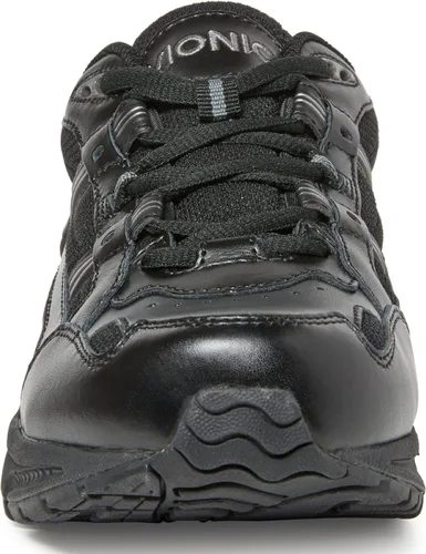 Vista 2 de Vionic Walker - Zapatos clásicos para caminar con soporte de arco ortopédico oculto, para mujer, negro, 7.5 ancho
