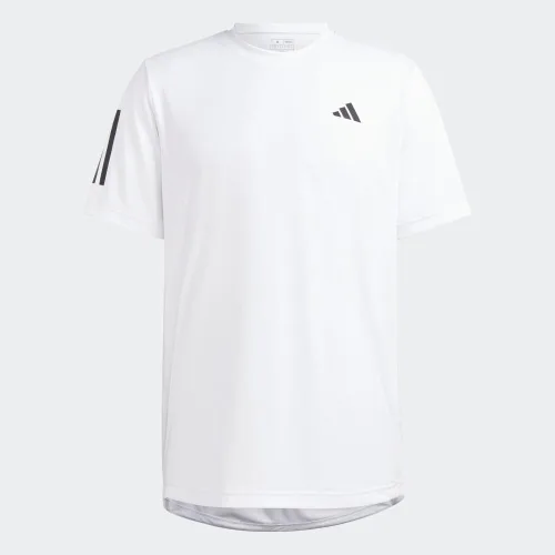 Vista 5 de adidas Camiseta de tenis Club de 3 rayas para hombre