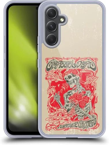 Vista 293 de Head Case Designs Funda de gel con licencia oficial de Grateful Dead Bear Trends [protección de grado militar] compatible con Google Pixel 3