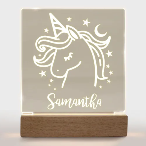 Vista 18 de Luz nocturna personalizada para niños, niñas, niños, regalos personalizados para bebé, lámpara de guardería personalizada, decoración de dormitorio
