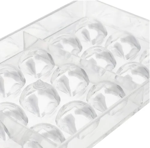 Vista 5 de Molde de chocolate reutilizable con forma de limón para fondant, molde de policarbonato para hornear, herramienta para hornear, bandeja para hornear