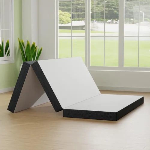 Vista 11 de PayLessHere Colchón de espuma viscoelástica triple plegable de 3 pulgadas Individual Firme medio