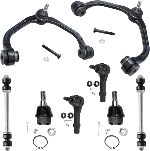 Vista 155 de Detroit Axle - Kit de suspensión frontal de 8 piezas para Chevy Silverado