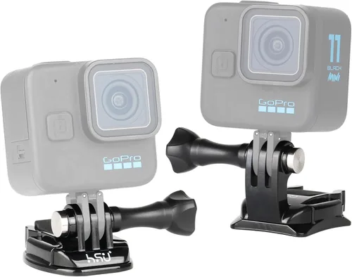 Vista 4 de HSU Soportes adhesivos para casco para GoPro, bolsa de agarre para cámaras
