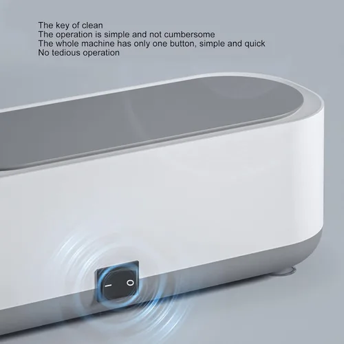 Vista 6 de Limpiador ultrasónico de joyas, máquina de ultrasonido portátil profesional para el hogar, limpiador de ultrasonido portátil para limpiar anillos
