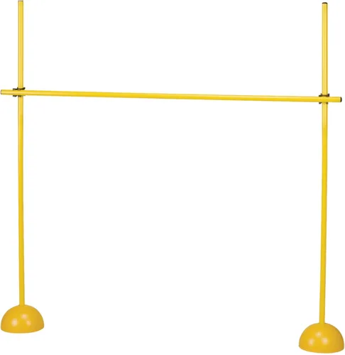 Vista 2 de Champion Sports Agility Training Pole & Hurdle Sets – Speed, Footwork & Coordination Drills, Indoor/Outdoor PVC Poles