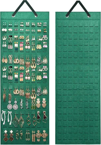 Vista 12 de Lolalet Organizador Colgante de Aretes con 20 Ganchos para Mujeres, Organizador de Aretes de Pared Colgador de Aretes, Almacenamiento de Aretes