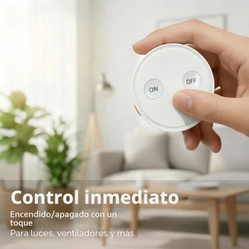 Vista 9 de LoraTap Mini adaptador de enchufe de salida de control remoto, interruptor de luz inalámbrico de rango de 656 pies para electrodomésticos,