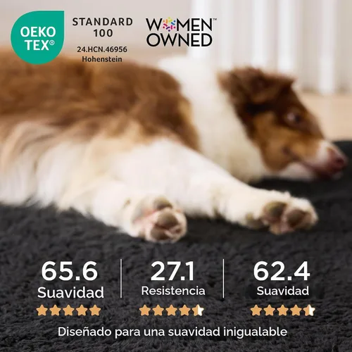 Vista 2 de Bedsure - Cama ortopédica pequeña para perros chicos, impermeable, con funda extraíble lavable, tapete de espuma con forma de huevera para mascotas