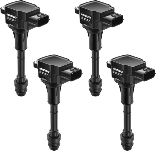 Vista 2 de Micro Juego de 4 bobinas de encendido compatibles con Nissan Altima Sentra 2005-2006 X-Trail 2.5L L4 2002-2006 – Reemplaza UF350 22448-8H315