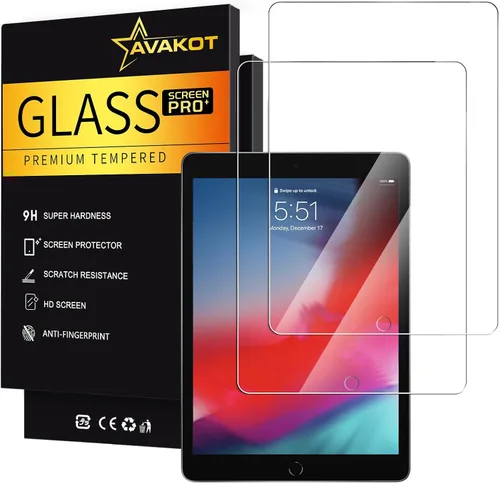 Vista 18 de 2 unidades de protector de pantalla para iPad de 9,7 pulgadas de 6ª generación, película de vidrio templado antiarañazos para iPad de 5ª Pantalla