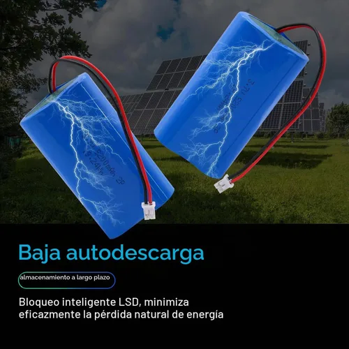 Vista 5 de Paquete de baterías recargables de iones de litio de 3.7V 5200mAh-19.24Wh con conector PH2.0mm de 3.7 voltios para altavoces Bluetooth, electrónica