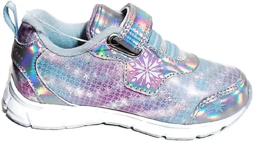 Vista 3 de Disney Frozen 2 - Tenis iluminados para niñas pequeñas