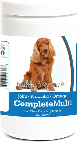 Vista 28 de Healthy Breeds Affenpinscher todo en uno multivitamínico suave masticable 120