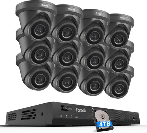 Vista 13 de Sistemas de cámaras de seguridad 4K 8CH con disco duro de 2 TB Negro