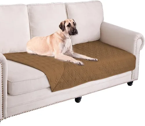 Vista 135 de Ameritex Manta Impermeable Reversible Cubierta para Cama de Perro Manta para Mascotas para Muebles Cama Sofá Sillón