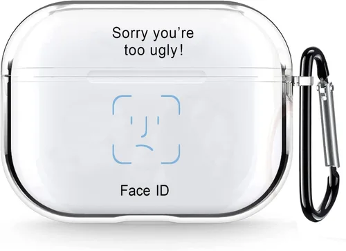 Vista 32 de Funda transparente para AirPods de 2ª generación de 1ª generación, diseño de gatito kawaii para mujeres, hombres y niños, funda de carga de TPU