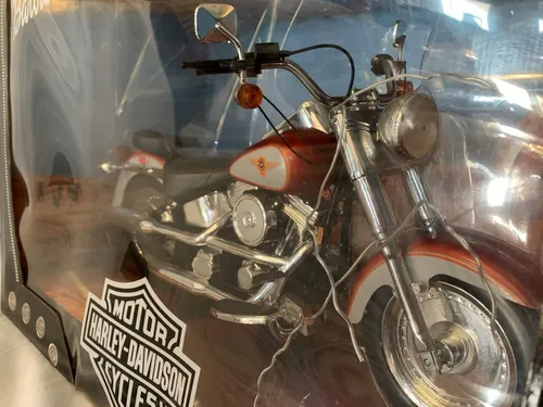 Vista 2 de Motocicleta Harley Davidson para muñeca Barbie