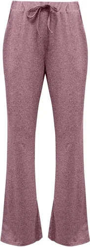 Vista 4 de SMIDOW Pantalones de yoga acampanados para mujer, casuales, holgados, con cordón, pantalones de entrenamiento para correr, talla grande, pantalones