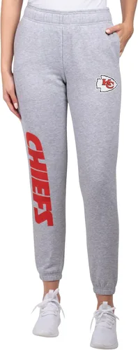 Vista 29 de Ultra Game NFL - Pantalones deportivos de vellón supersuaves para mujer Gris brezo