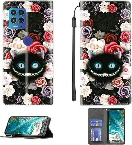 Vista 228 de jioeuinly ATT Motivate 2 - Funda compatible con ATT Motivate 2, funda con soporte abatible y cierre magnético DJS