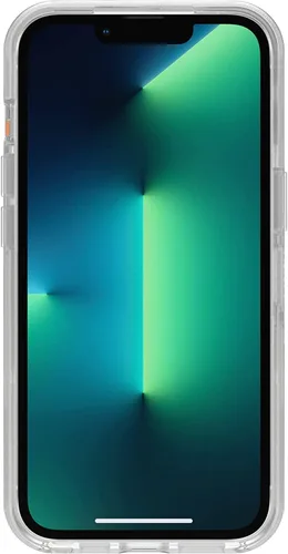 Vista 4 de OtterBox iPhone 13 Pro (Solo) - Funda Symmetry Clear Series+ - Transparente - Ultra-elegante - Se ajusta a MagSafe - Bordes elevados protegen