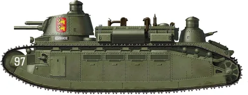 Vista 2 de Meng Char 2C French Super Heavy Tank