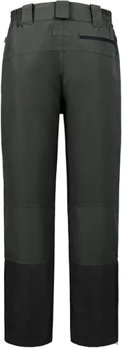 Vista 6 de Pioneer Camp Pantalones de esquí para hombre, pantalones de snowboard aislados, impermeables, pantalones de nieve para hombre, con peto desmontable