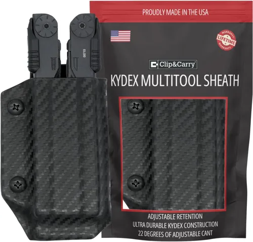 Vista 10 de Clip & Carry Kydex - Funda multiherramienta para Gerber Diesel, fabricada en Estados Unidos (multiherramienta no incluida)