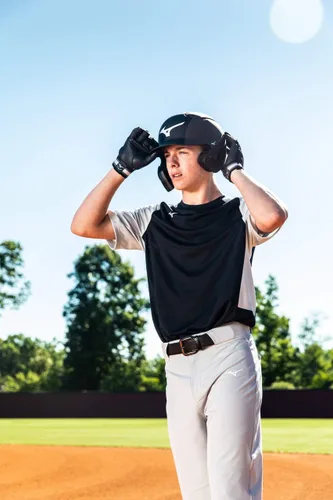 Vista 2 de Mizuno Casco de bateo de béisbol para adultos B6