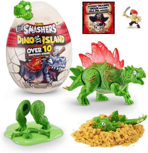Vista 4 de ZURU Huevo Smashers Dino Isla