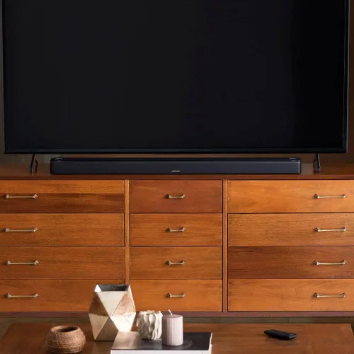 Vista 2 de Barra de sonido inteligente Bose 900 Dolby Atmos con Alexa incorporada, conectividad Bluetooth - Negro