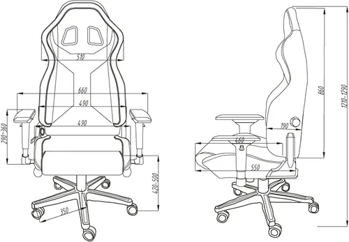 Vista 3 de SPARCO Icono Asiento De Oficina Martini RACIN