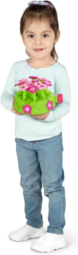 Vista 3 de Rociador de juguete de pétalos de flores Melissa & Doug con accesorio para manguera.