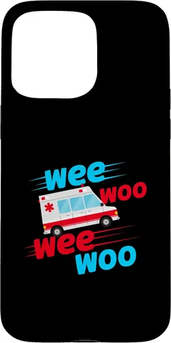Vista 30 de Funda EMT para iPhone 13 Pro Max Wee Woo Wee Woo Ambulancia Técnico Paramédico
