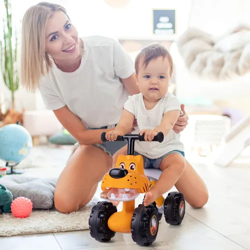 Vista 6 de Wdmiya Bicicleta de equilibrio para bebés para niños de 1 año, bicicleta