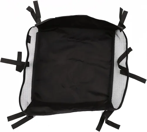 Vista 3 de Cesta con múltiples bolsillos, adecuada para una variedad de cochecitos, amplio espacio de almacenamiento, cesta de almacenamiento de accesorios