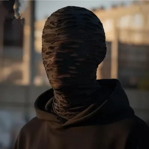Vista 8 de Máscara de cara completa de Halloween con hueco, transpirable, divertida máscara de cosplay, fiesta de máscaras, disfraces, accesorios