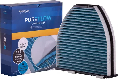 Vista 11 de PG PC5844 Filtro de aire de cabina de carbón activado Compatible con Mercedes-Benz E350 2010-2016 3.5L; 2008-2012 C300 3.0L; GLK350 2010-2015