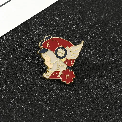 Vista 3 de Genshin Impact - Pinzas de esmalte de dibujos animados figuras de anime insignias pequeñas para fanáticos encantadoras colecciones de pines