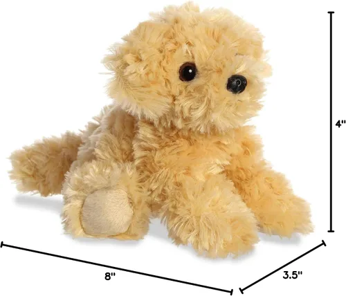 Vista 7 de Aurora Adorable Mini Flopsie Ginny Goldendoodle - Mini compañeros listos para aventuras juguetonas - para niños de todas las edades, niños pequeños