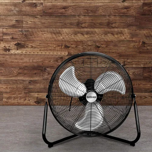 Vista 4 de Hurricane Pro - Ventilador de metal de alta velocidad, Negro, 16